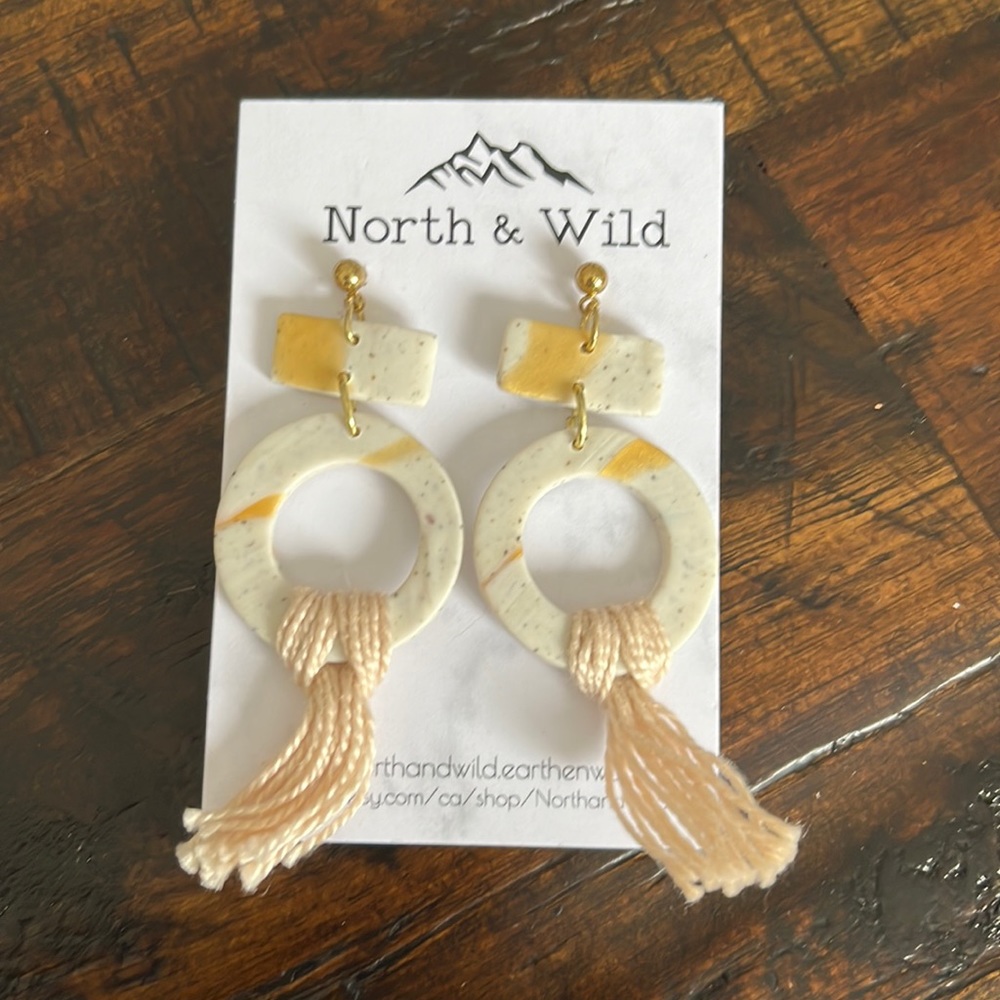 Handmade Clay Earrings